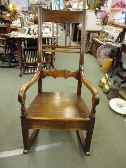 Hardwood Farmhouse Rocking Chair