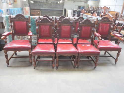 Quality Set of 8 Oak Chairs