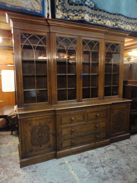 Super Quality Oak Bookcase