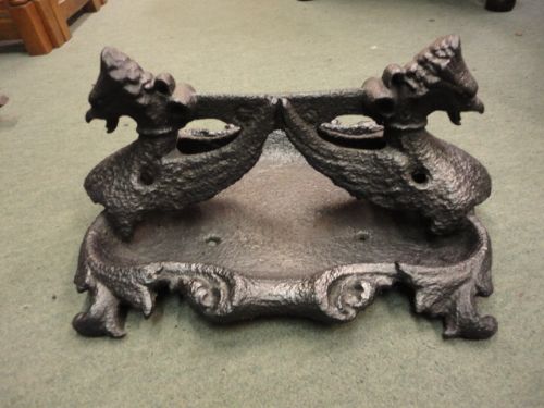 Large Victorian Cast Iron Boot Scraper