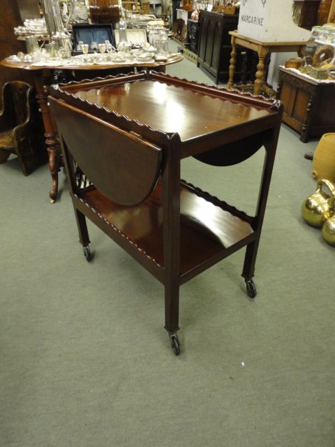 Mahogany Tea Trolley 10% Off Marked Price