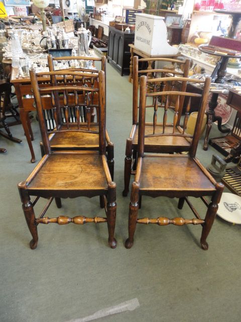 Set of 4 Period Kitchen Chairs