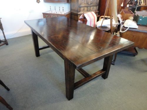 Chunky Rustic Oak Table