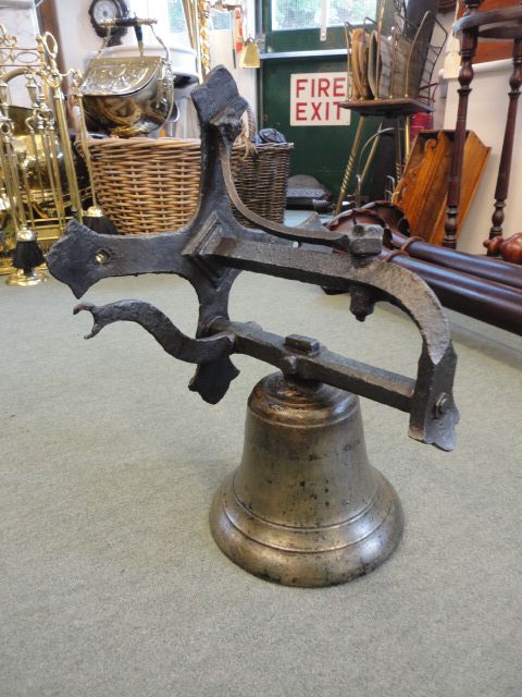 Quality Brass / Bronze Bell on Original Bracket