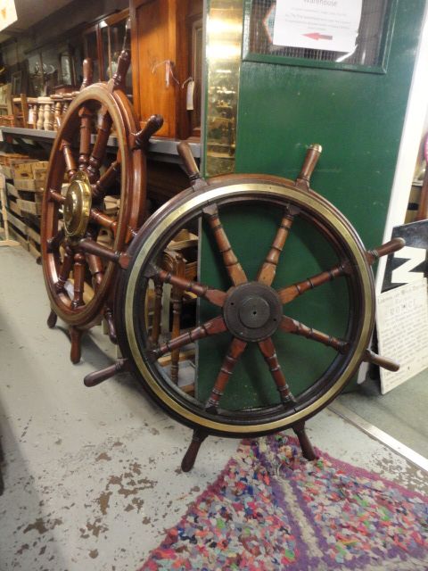 Hardwood Ships Wheel