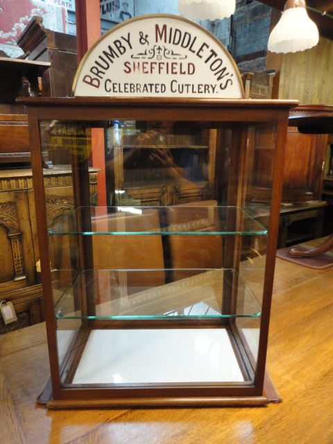 Brumby & Middleton's Sheffield Display Cabinet