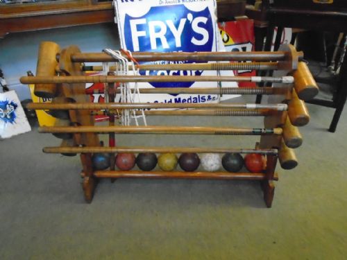 Super Vintage Croquet Set