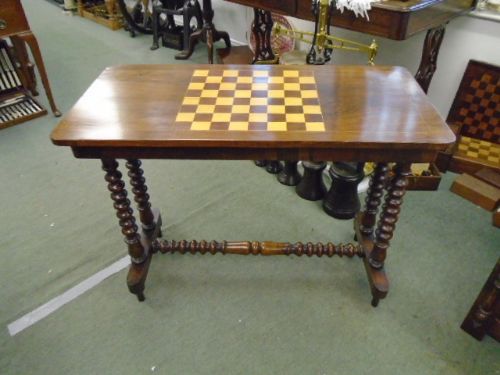 Victorian Games Table