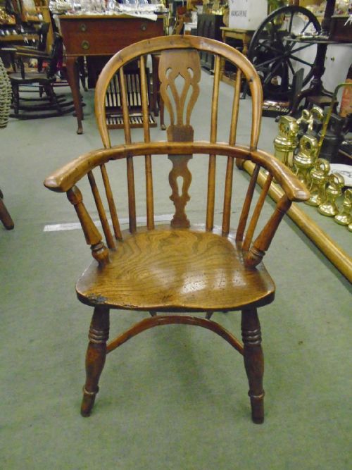 Super Childs Yew Wood Windsor Chair