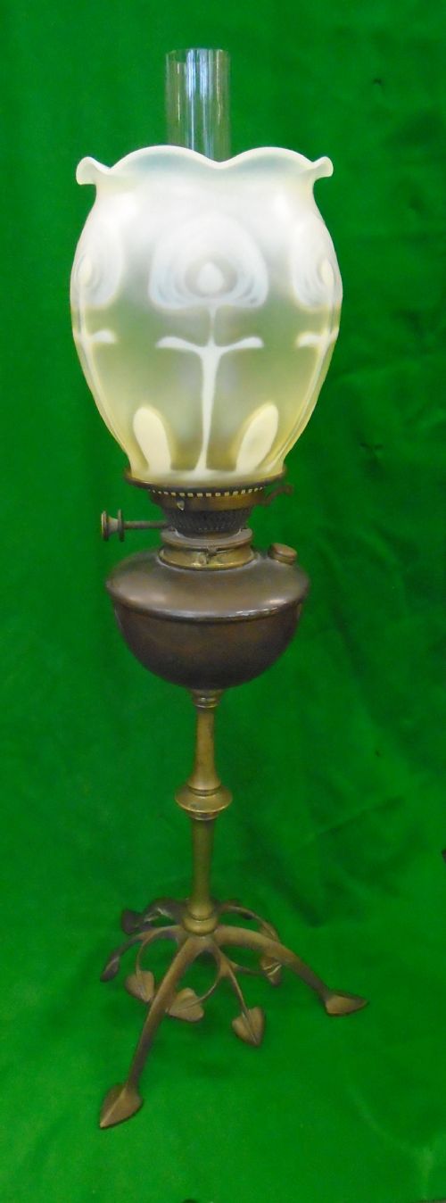 W.a.s Benson Oil Lamp