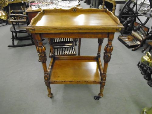 Quality Oak Trolley