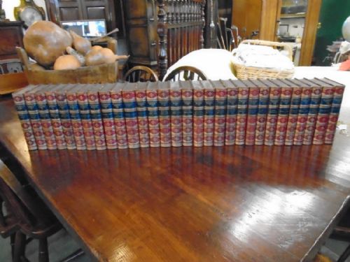 Very Good Set of Leather Bound Books