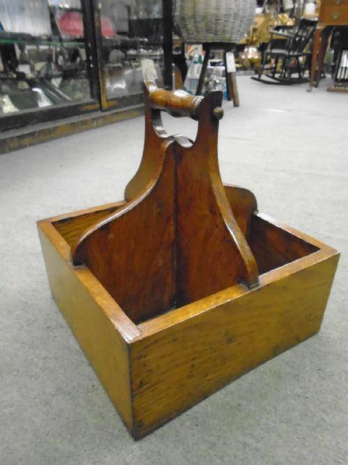 Oak Wine Carrier