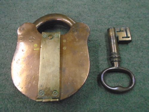 Copper Padlock & Key