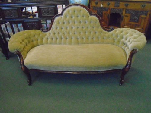 Victorian Mahogany Sofa