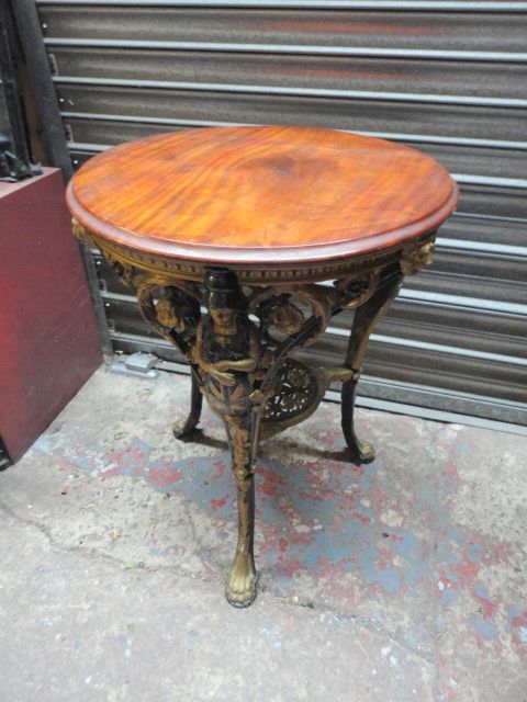 Victorian Britannia Pub Table
