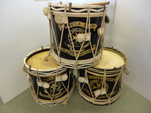 3 St Johns Ambulance Drums