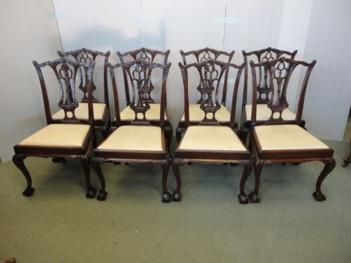 Set of Mahogany Chairs