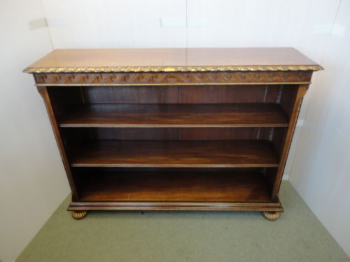 Quality Mahogany Bookshelves