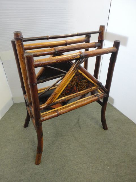 Bamboo Magazine Rack