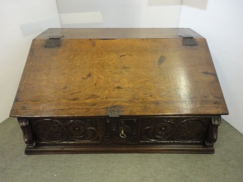 Period Oak Bible Box