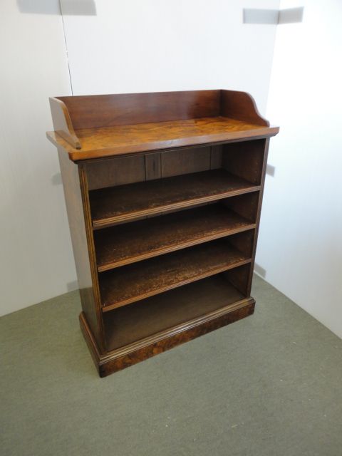 Victorian Walnut Bookcase