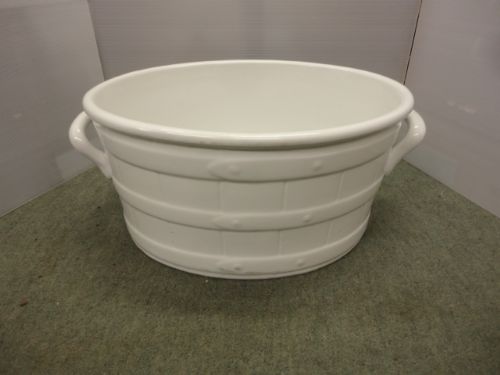 Victorian White Footbath