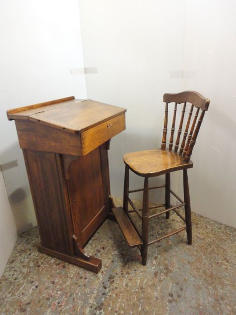 Clerks Desk & Chair