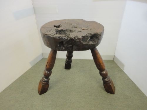 Rustic Oak Stool