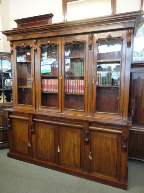 Victorian Mahogany Bookcase