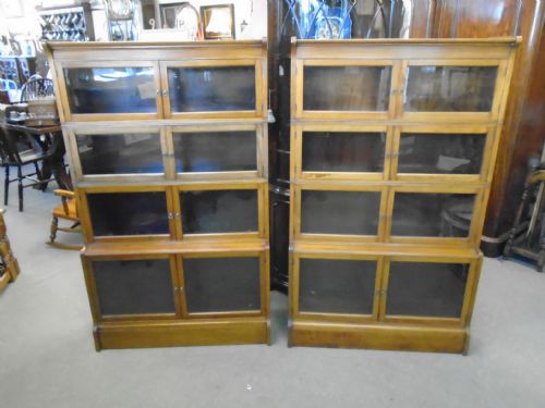 Pair of Oxford Bookcases
