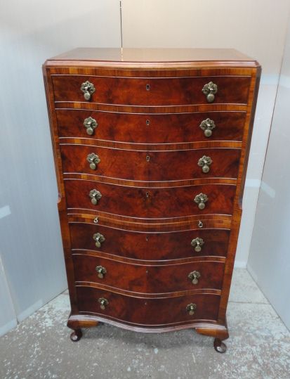 Quality Walnut Tallboy