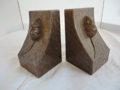 Mouseman  Bookends