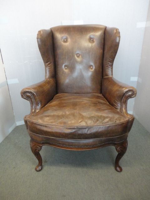 Victorian Leather Armchair