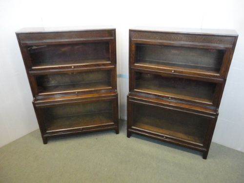 Pair of Stacking Bookcases