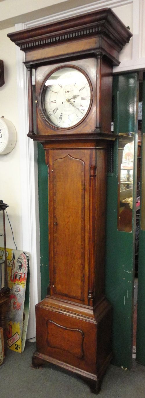 Oak 8 Day Grandfather Clock