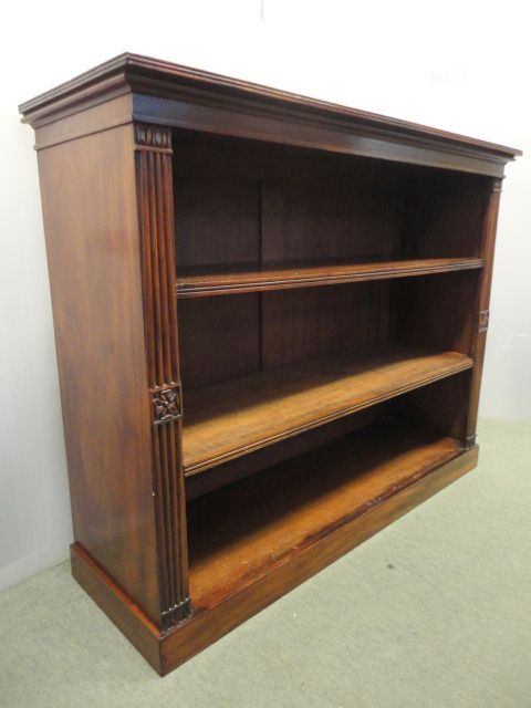 Regency Mahogany Bookshelves