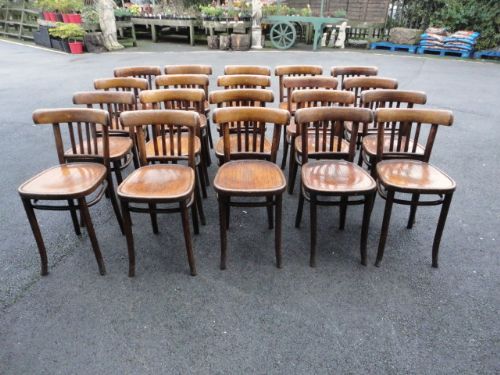 Set of 20 Bentwood Chairs