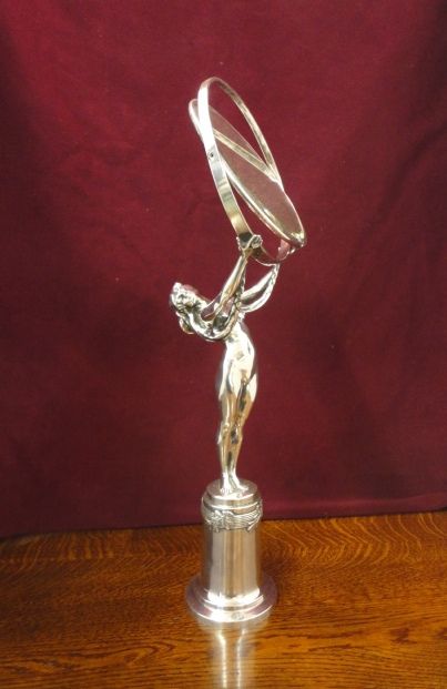 Superb Solid Silver Art Nouveau Nude Figure