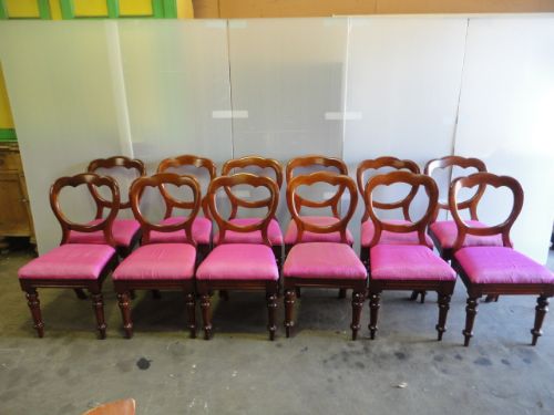 Set of 12 Victorian Chairs