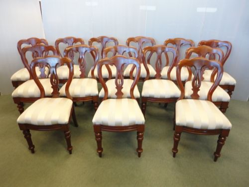 Set of 10 Victorian Chairs