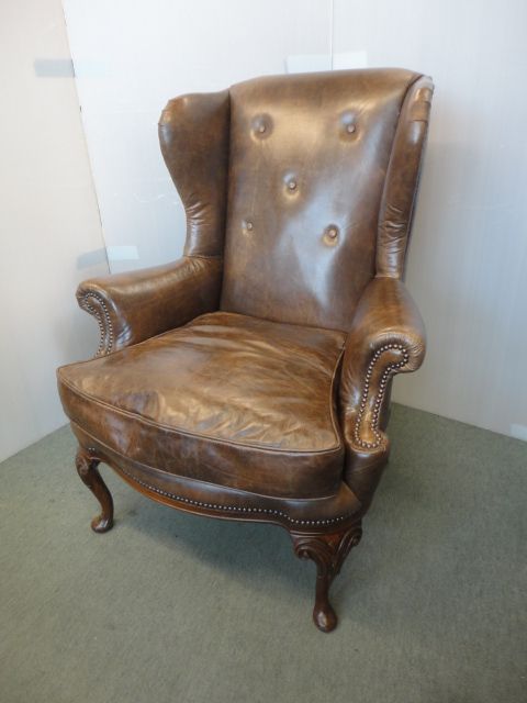 Victorian Leather Armchair