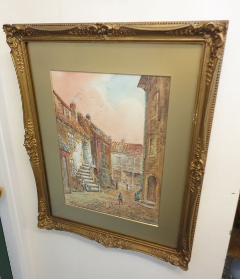 Whitby Watercolour by Edward Nevil