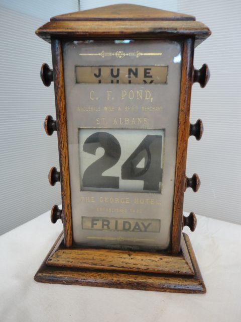 Advertising Desk Calendar