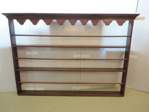Period Oak Wall Rack