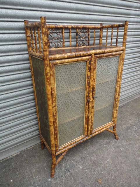 Bamboo Glazed Cabinet