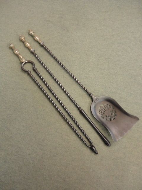 Quality Set  of Regency Fire Irons