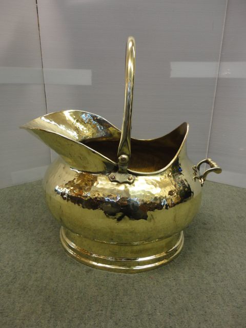 Victorian Brass Coal Scuttle