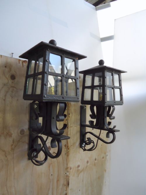 Pair of Outside Lanterns