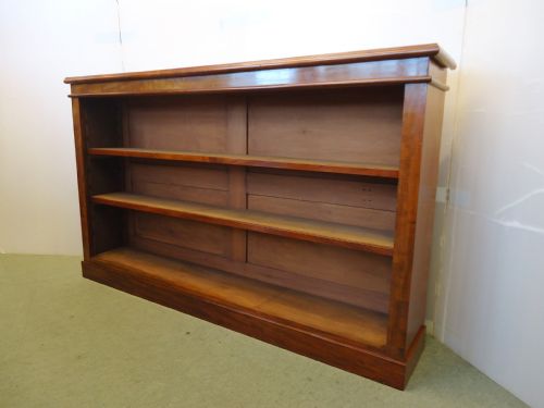Mahogany Open Bookshelf
